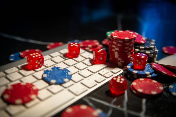Mobile phone displaying live casino game interface with dealer video